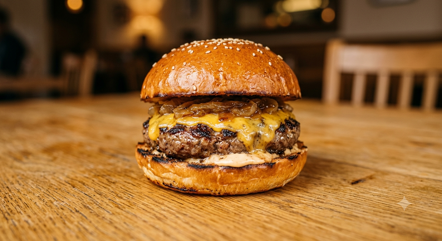 Grill burger